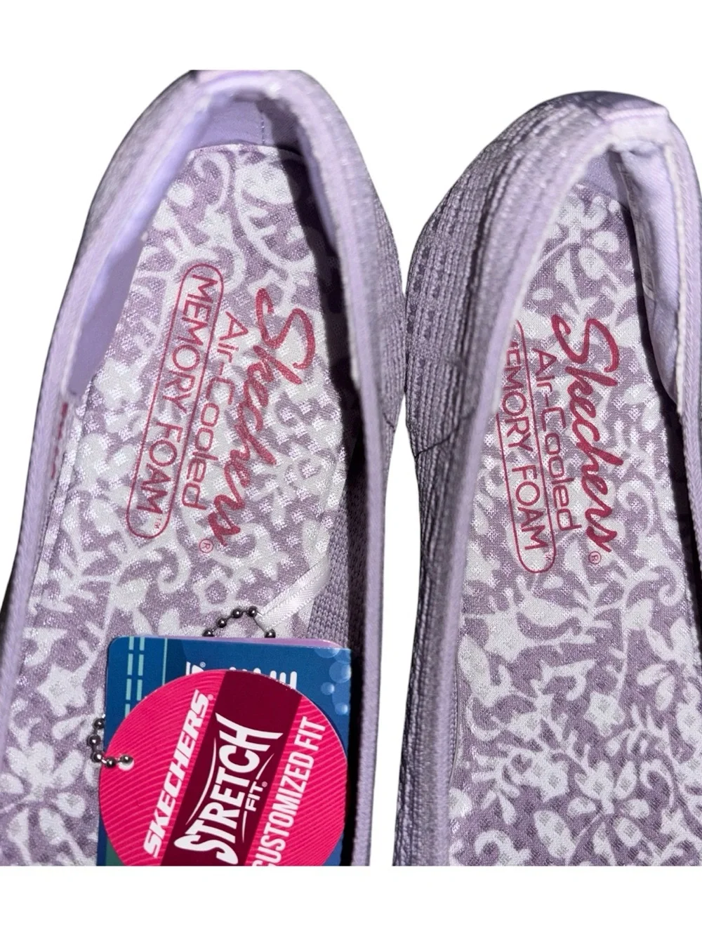 Skechers NEW with tags Cleo lavender flats